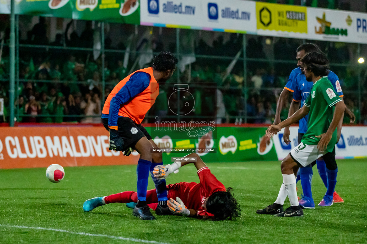 Club HDC vs Club TTS in Club Maldives Cup 2022 was held in Hulhumale', Maldives on Thursday, 20th October 2022. Photos: Hassan Simah/ images.mv