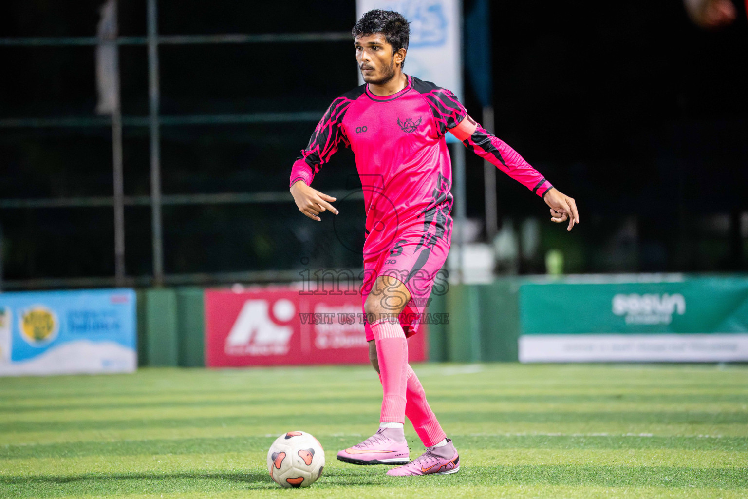 BG SC VS Goalhians in Day 3 - Fonadhoo Youth Futsal Challenge 2025 held in Fonadhoo Futsal Stadium, L. Fonadhoo, Maldives on Tuesdat, 28th October 2025 Photos: Arif Rasheed / images.mv