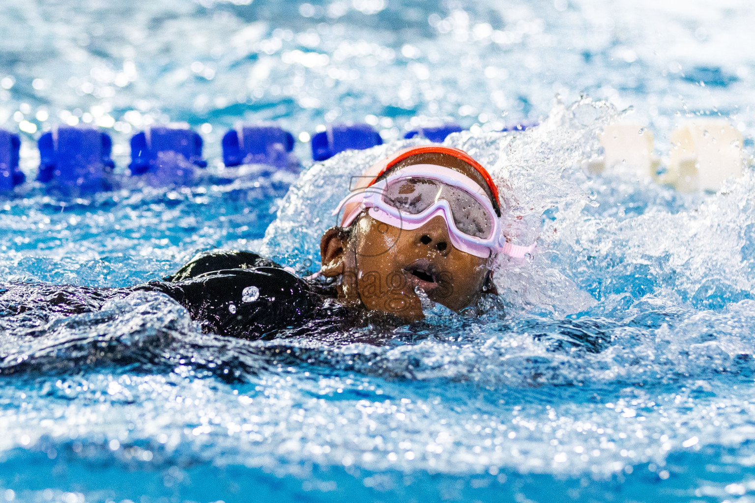 Day 6 of 4th National Kids Swimming Festival 2023 on 6th December 2023, held in Hulhumale', Maldives Photos: Nausham Waheed / Images.mv