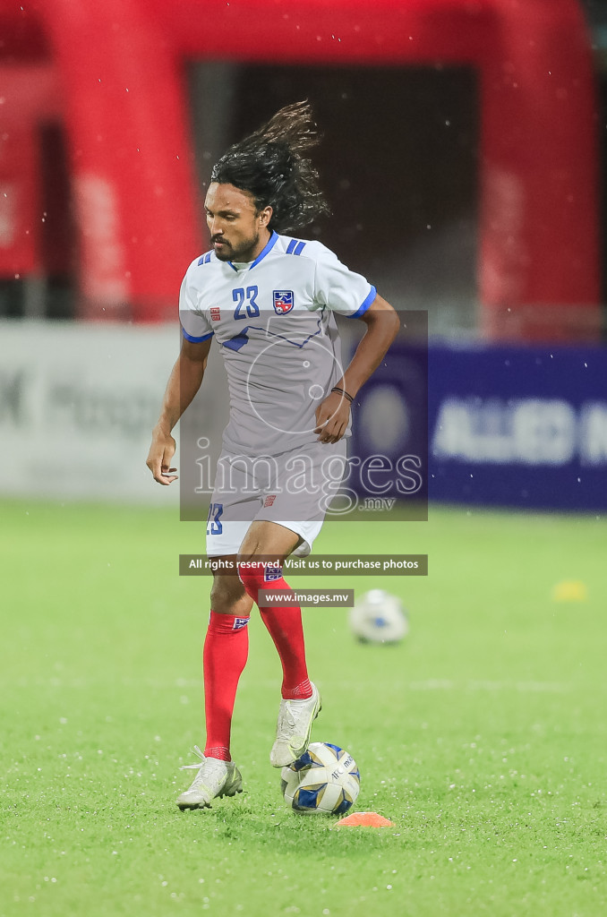 Nepal vs Sri Lanka in SAFF Championship 2021 held on 4th October 2021 in Galolhu National Stadium, Male', Maldives