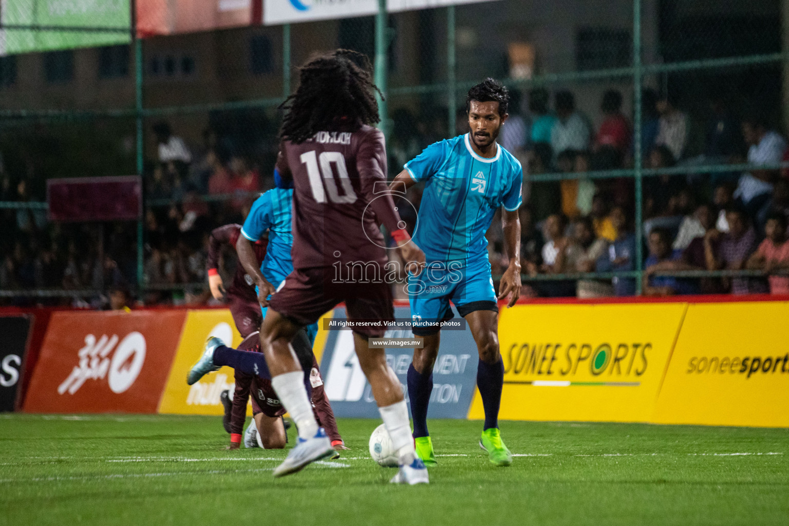 MACL vs Trade Club in Club Maldives Cup 2022 was held in Hulhumale', Maldives on Sunday, 9th October 2022. Photos: Hassan Simah / images.mv