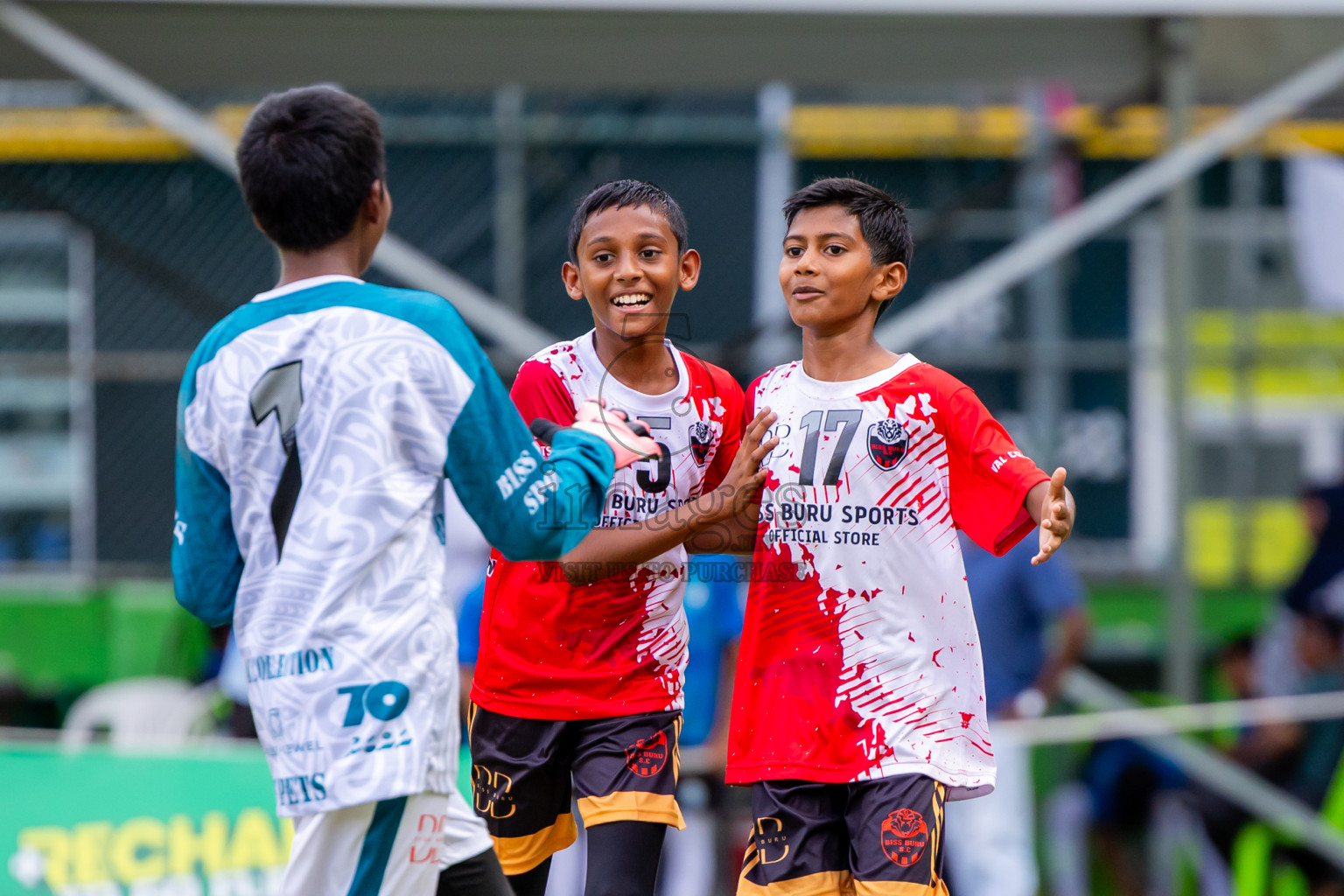 Day 1 of MILO Academy Championship 2025 (U-12) was held at Henveiru Stadium in Male', Maldives on Thursday, 1st May 2025. Photos: Nausham Waheed / images.mv