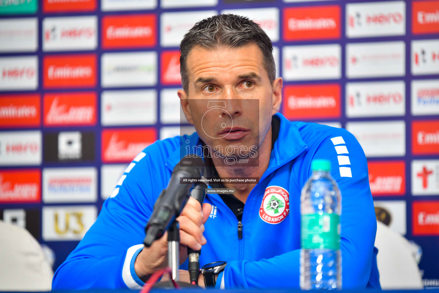 Lebanon vs India in the Semi-final of SAFF Championship 2023 held in Sree Kanteerava Stadium, Bengaluru, India, on Saturday, 1st July 2023. Photos: Nausham Waheed / images.mv