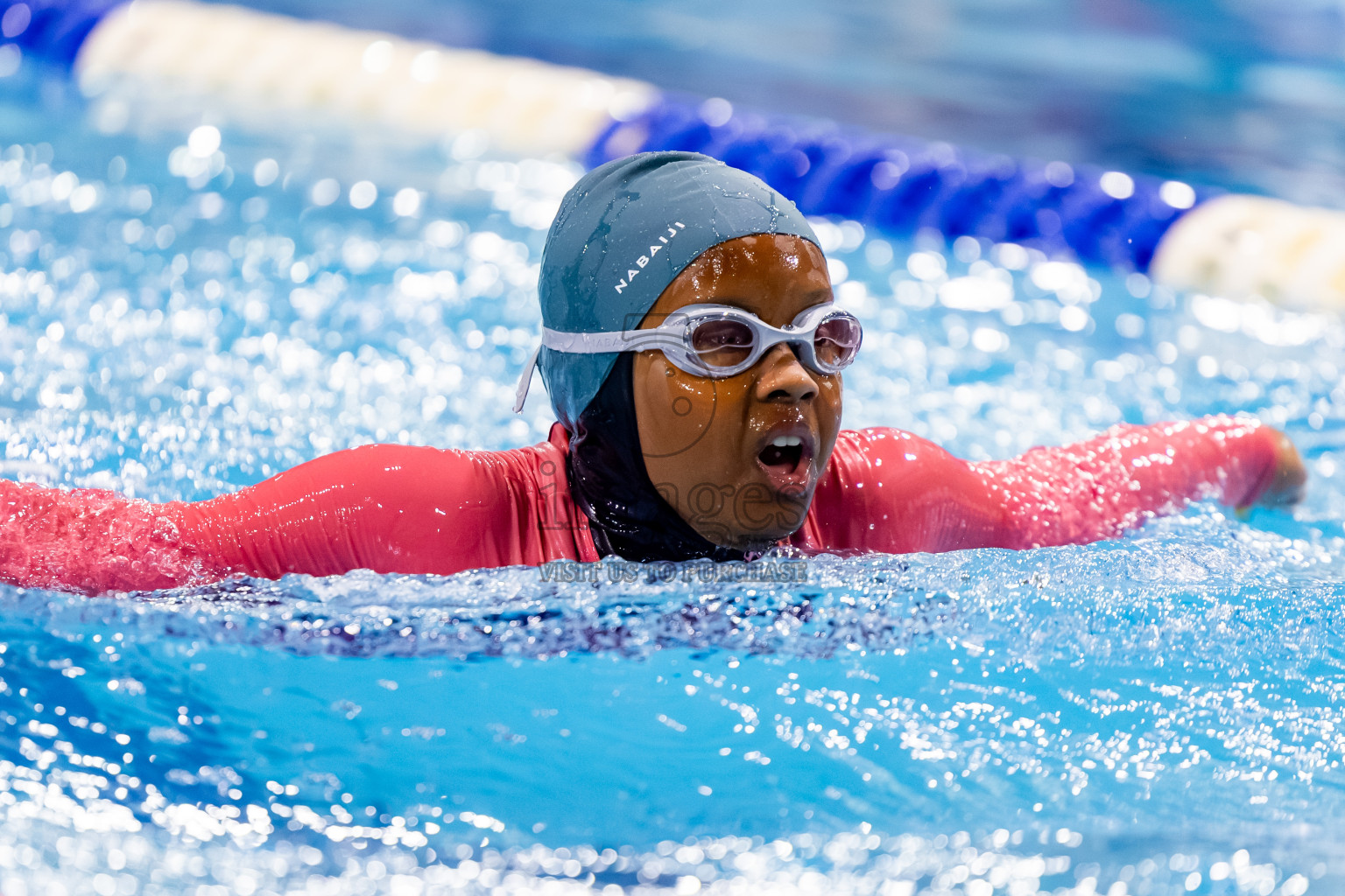 Day 3 of BML 21st Interschool Swimming Competition 2025 was held in Hulhumale' Swimming Pool, Hulhumale', Maldives on Monday, 13th October 2025. Photos: Nausham Waheed / images.mv