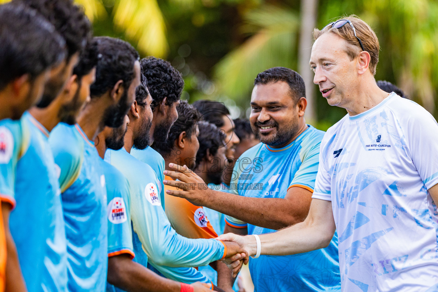 OBLU Sangeli vs The Ritz Carlton in Resort League 2025 (North Male Zone) day 11 was held on Saturday, 13th September 2025 in One And Only Reethi Rah Maldives Resort, Photos: Areef Adam / images.mv