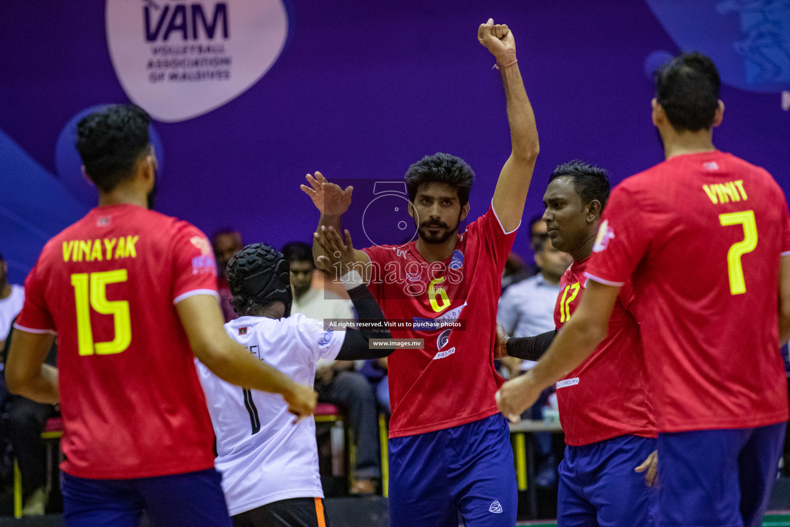 Volleyball Association Cup 2022- Men's Division-Match Day 2 held in Male', Maldives on Saturday, 12th June 2022 at Social Center Indoor Hall Photos By: Nausham Waheed /images.mv