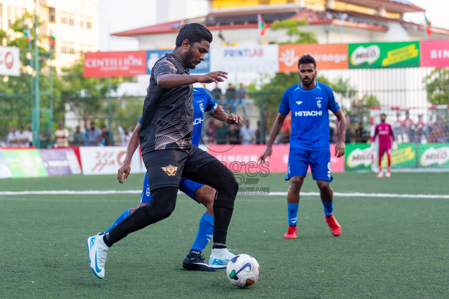 STO RC vs AVSEC RC in Club Maldives Cup 2024 held in Rehendi Futsal Ground, Hulhumale', Maldives on Saturday, 28th September 2024. 
Photos: Hassan Simah / images.mv