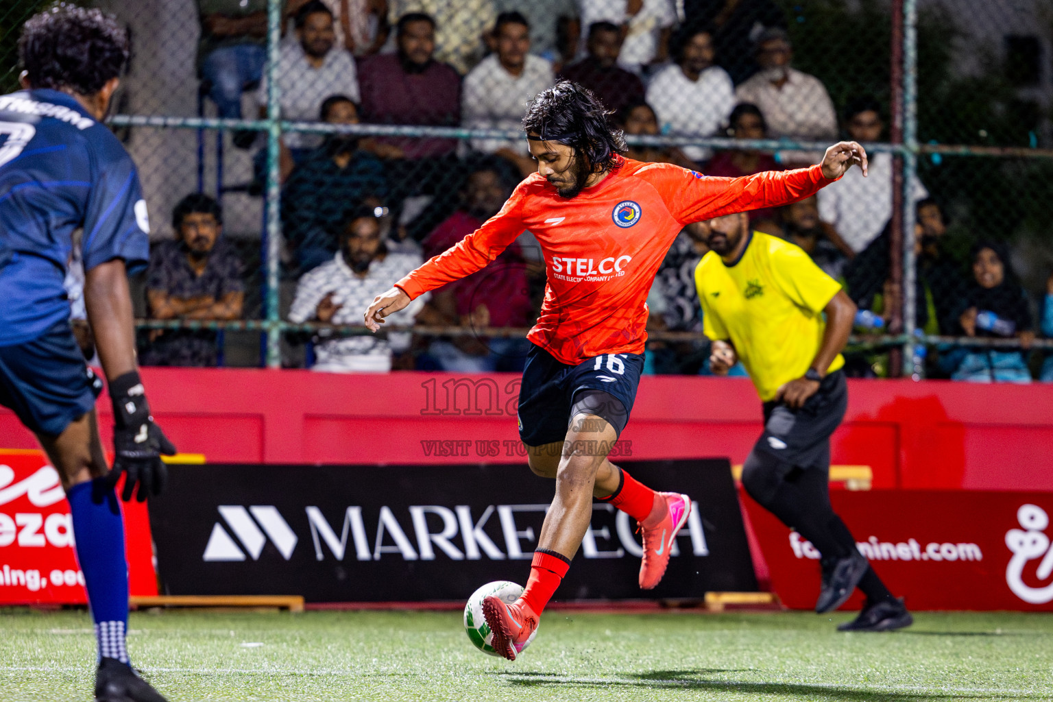Stelco RC vs Wamco in Day 8 of Office League 2025 was held on Wednesday, 23rd April 2025 in Hulhumale', Maldives. Photos: Nausham Waheed  / images.mv