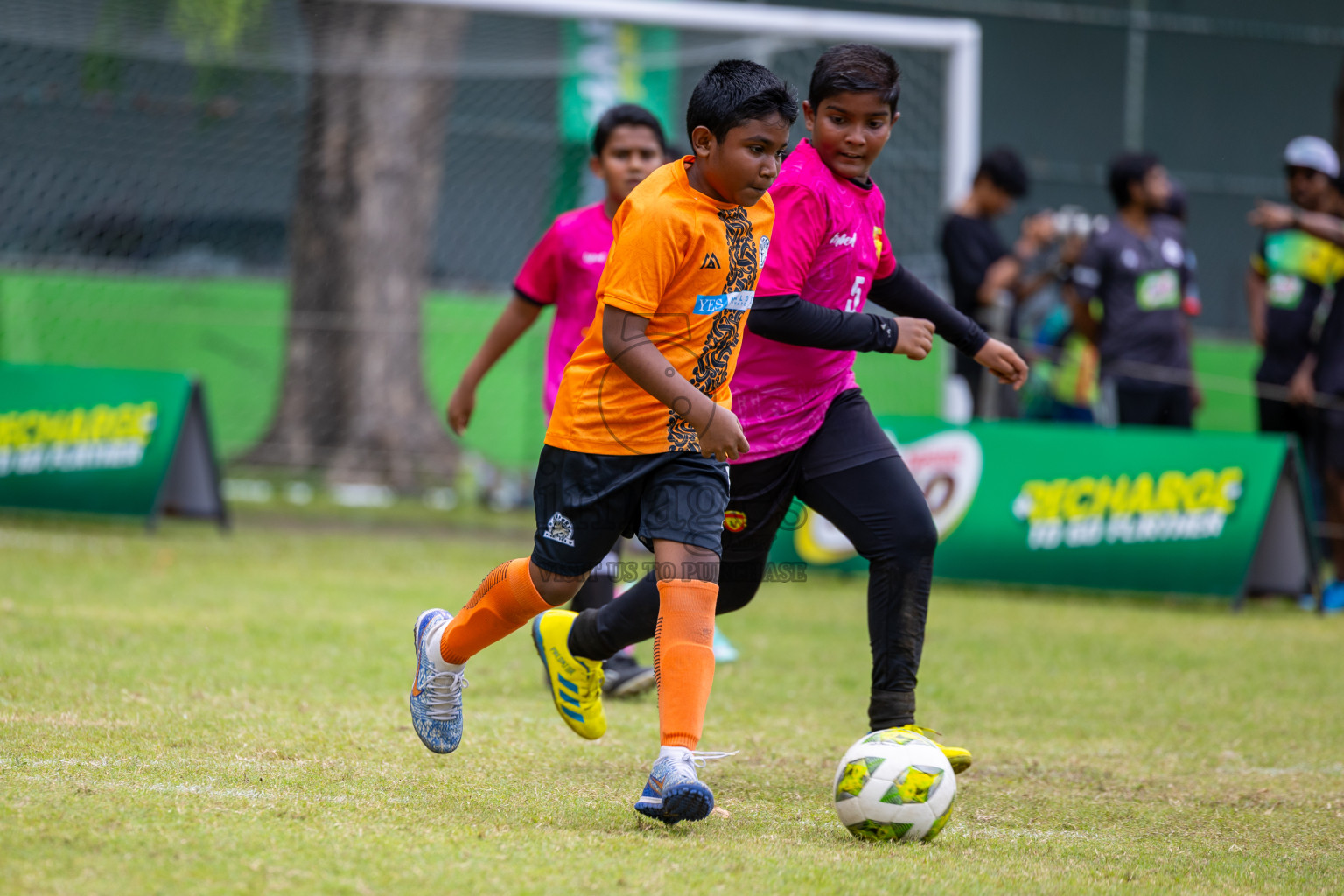 Day 1 of MILO Academy Championship 2025 (U-12) was held at Henveiru Stadium in Male', Maldives on Thursday, 1st May 2025. Photos: Ismail Thoriq / images.mv
