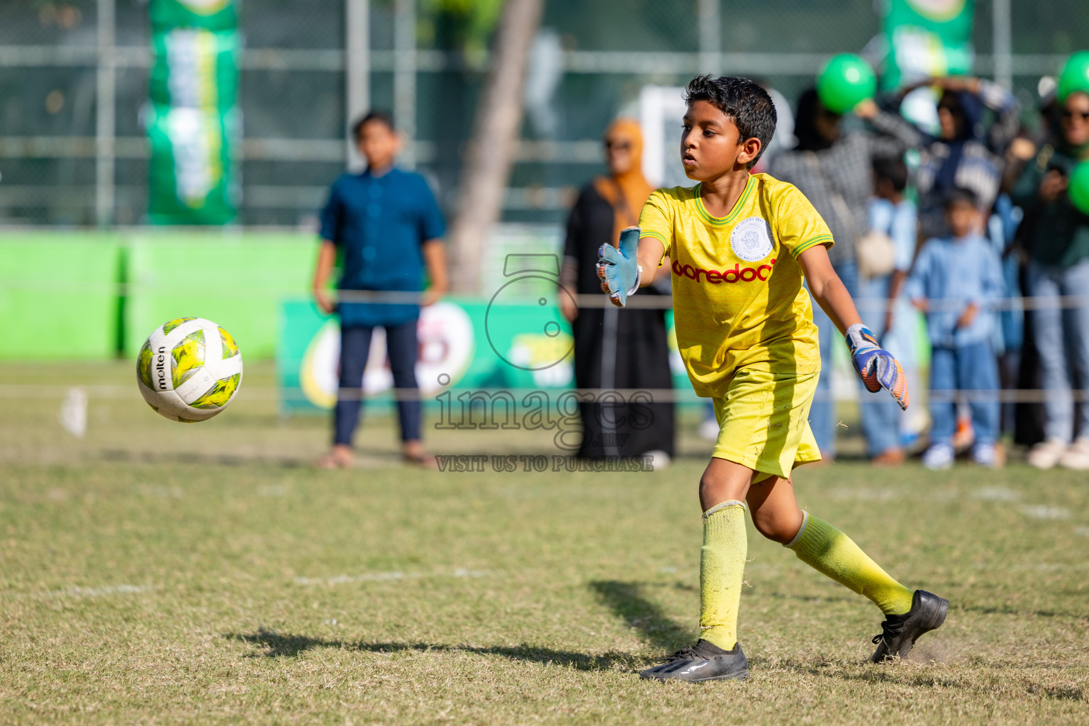 Day 2 of MILO Academy Championship 2025 was held on Friday, 14th February 2025 in Henveiru Stadium. 
Photos: Hassan Simah / Images.mv