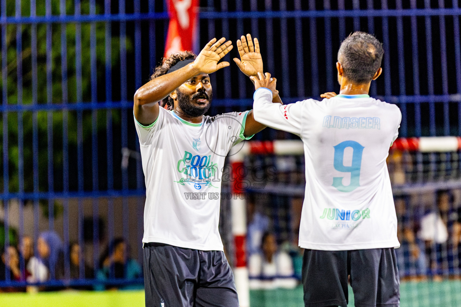 Muring FC vs Nala Brothers in Day 7 of Eydhafushi Futsal Cup 2024 was held on Sunday , 14th April 2024, in B Eydhafushi, Maldives Photos: Nausham Waheed / images.mv