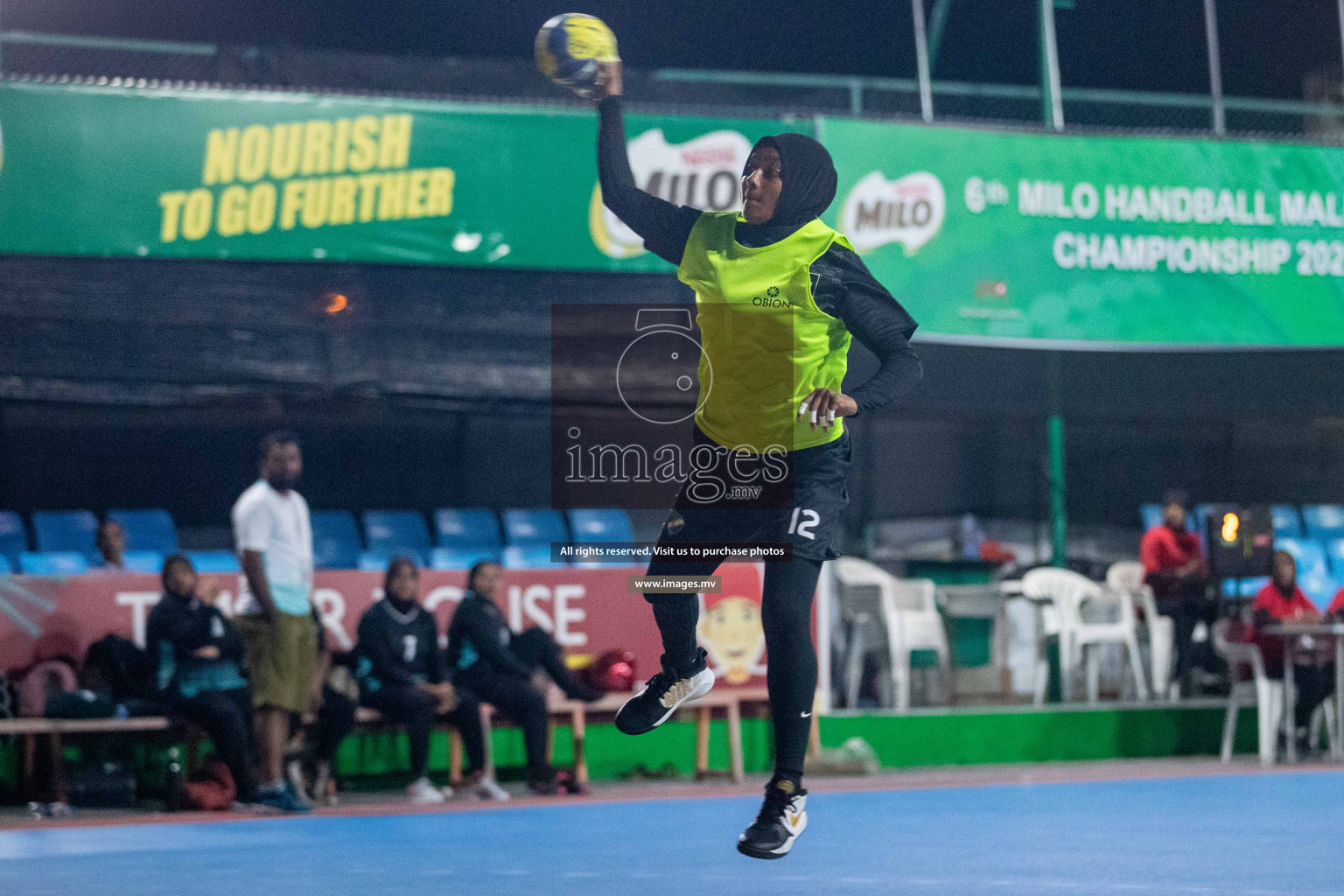 Day 6 of 6th MILO Handball Maldives Championship 2023, held in Handball ground, Male', Maldives on Thursday, 25th May 2023 Photos: Shuu Abdul Sattar/ Images.mv