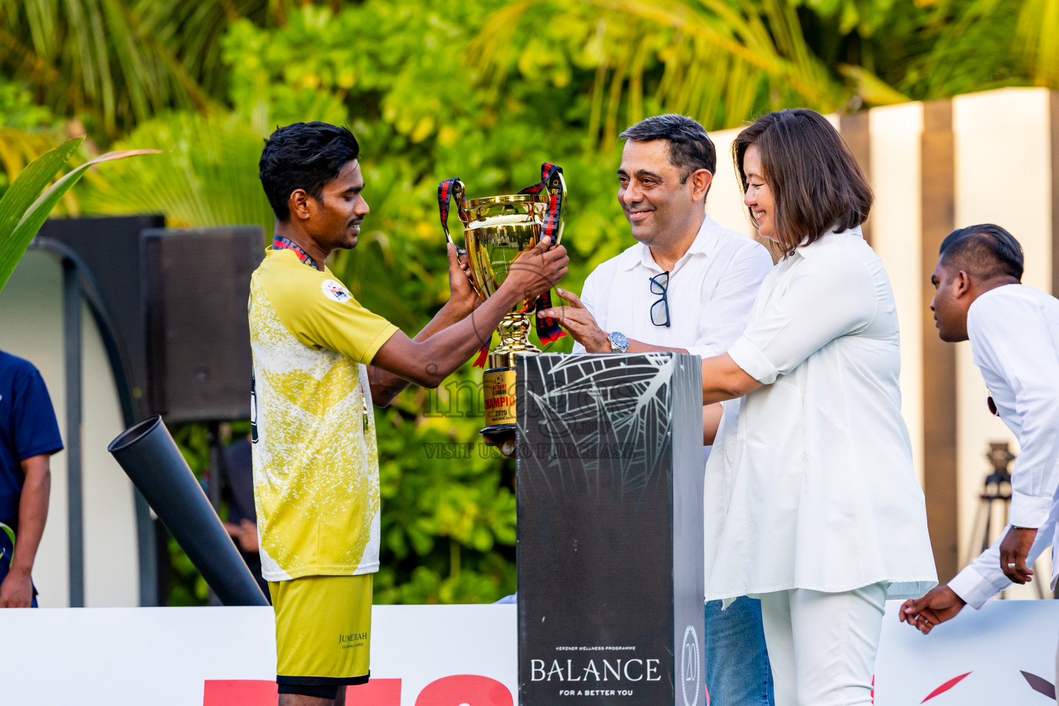 Jumeirah vs Varu in Final of Resort League 2025 (North Male Zone) was held on Saturday, 27th September 2025 in One And Only Reethi Rah Maldives Resort, Photos: Nausham Waheed / images.mv