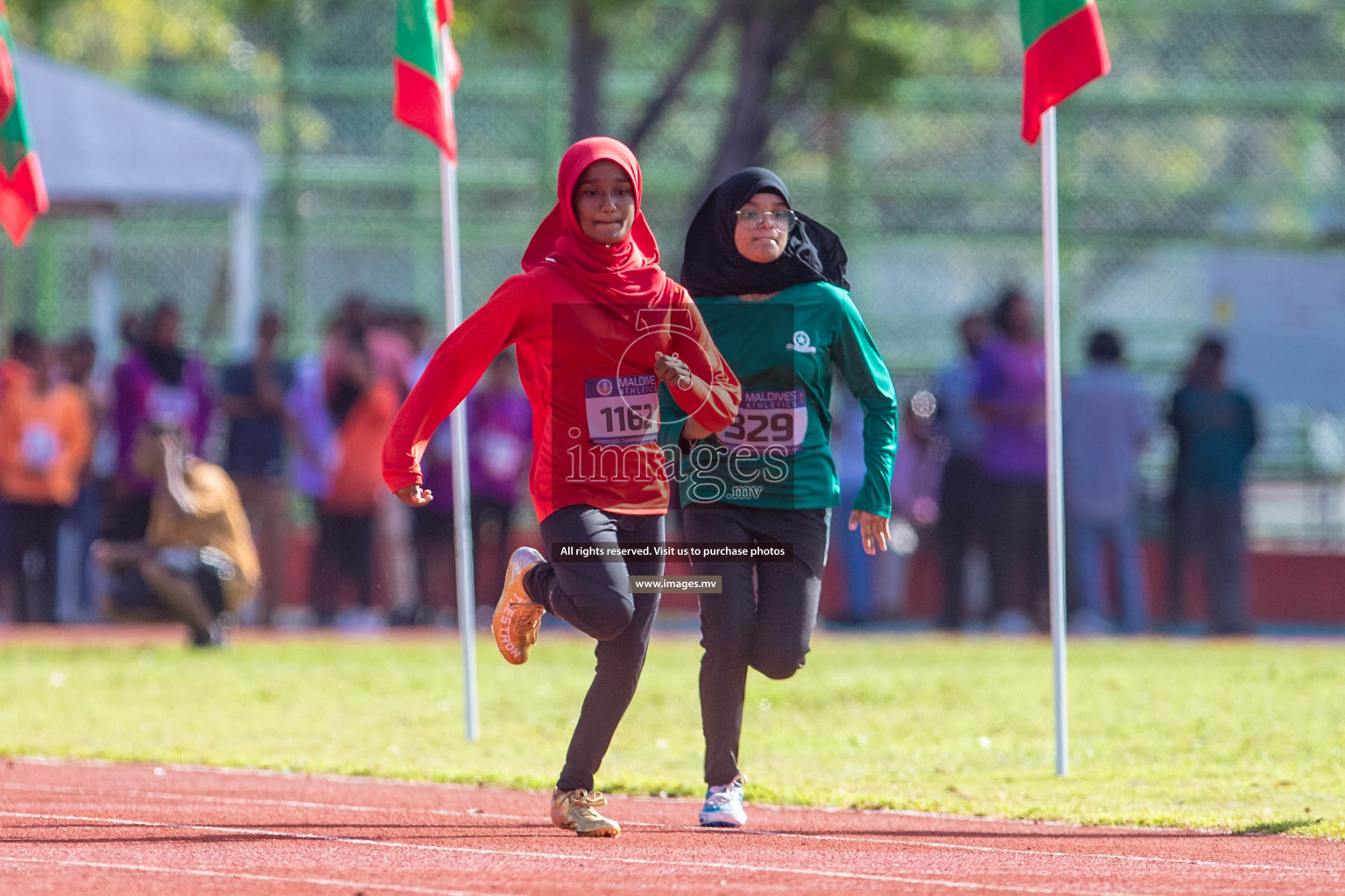 Day 1 of Inter-School Athletics Championship held in Male', Maldives on 22nd May 2022. Photos by: Maanish / images.mv