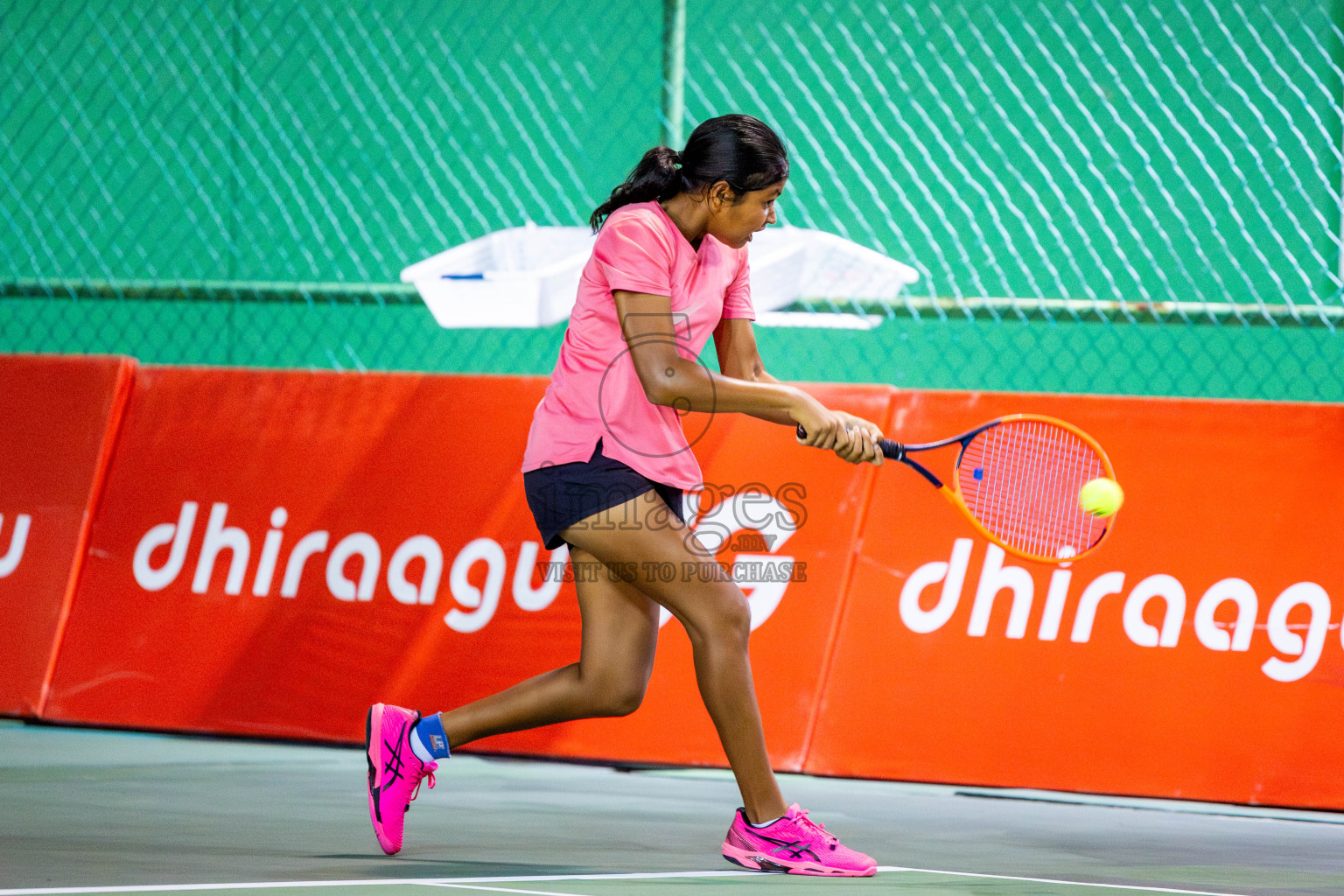 Day 6 of ATF Maldives Junior Open Tennis was held in Male' Tennis Court, Male', Maldives on Tuesday, 17th December 2024. Photos: Nausham Waheed/ images.mv