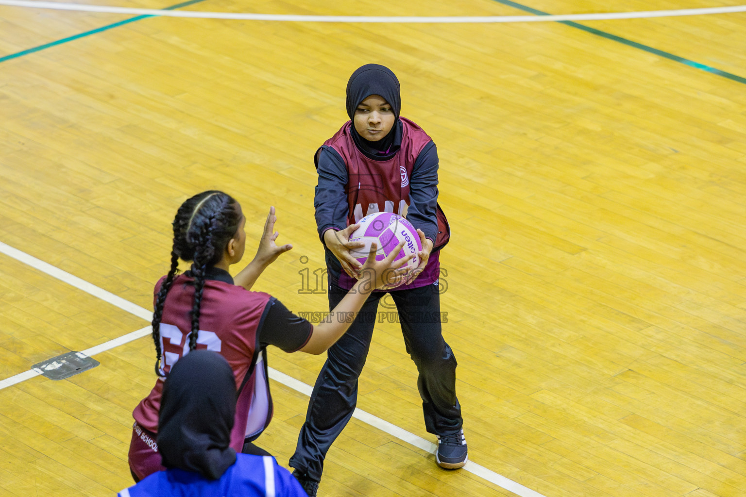 Day 14 of 26th Inter-School Netball Tournament 2025 was held in Social Center Indoor Hall on Tuesday, 4th November 2025. Photos: Areef Adam / images.mv