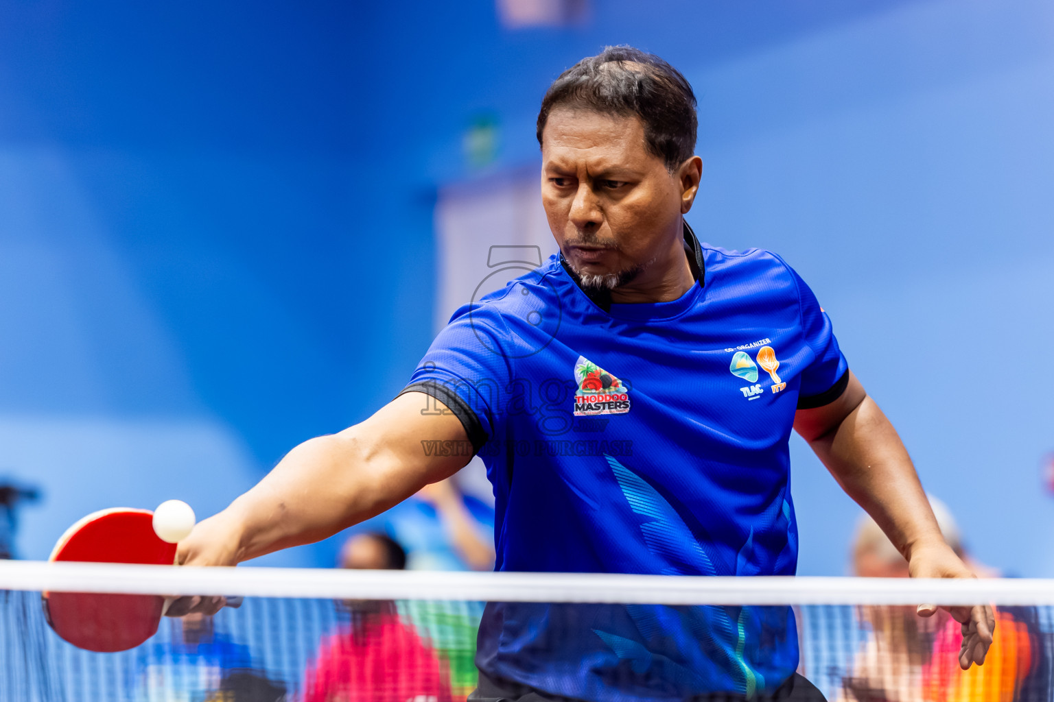 Day 1 of 1st Thoddoo Masters Table Tennis Tournament was held on Thursday, 21st August 2025 in AA Thoddoo, Maldives. Photos: Nausham Waheed / images.mv