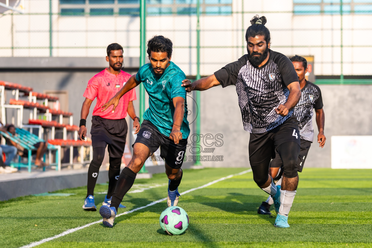 Club PK vs Green Lakers in Day 3 of BG Futsal Challenge 2024 was held on Thursday, 14th March 2024, in Male', Maldives Photos: Nausham Waheed / images.mv