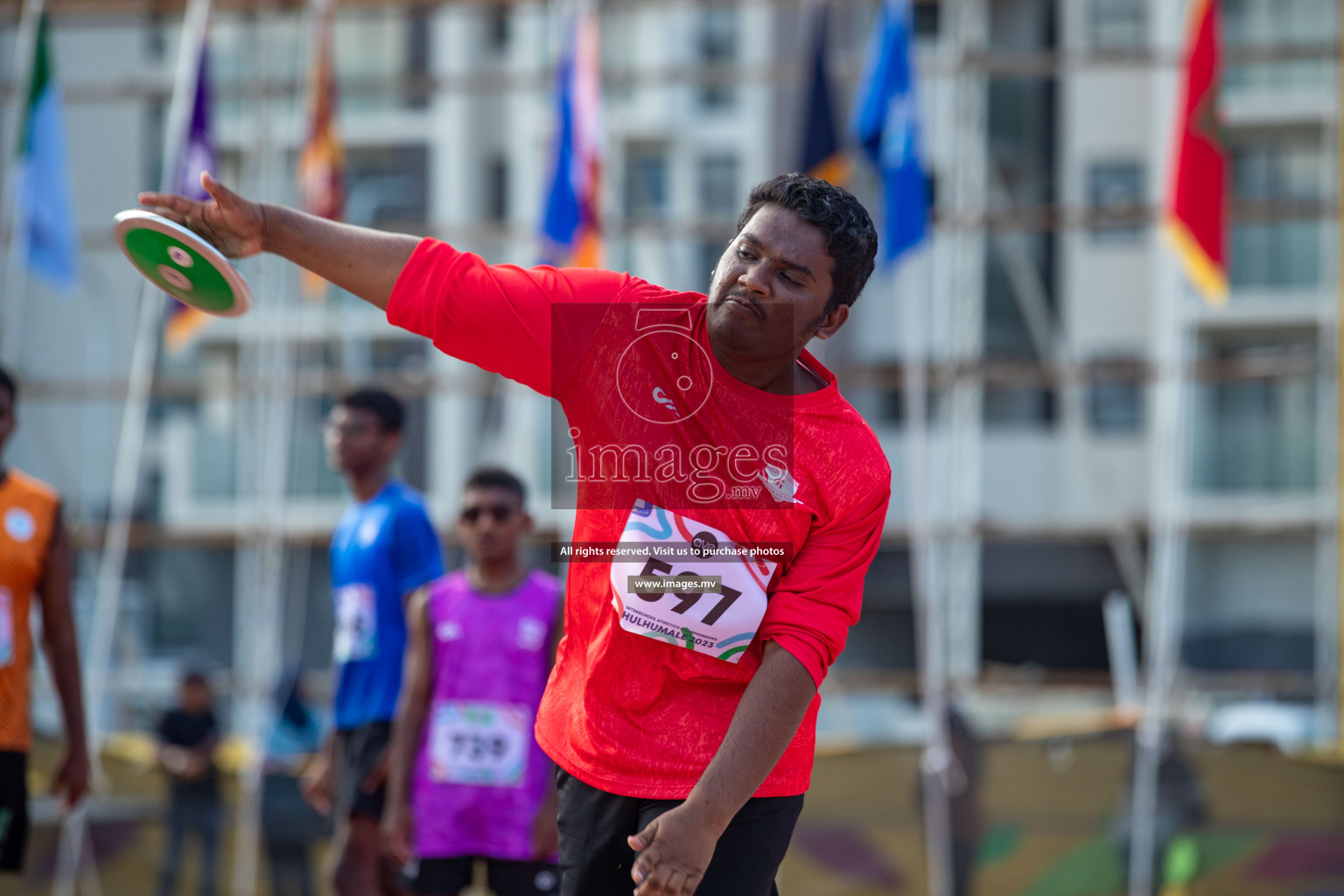 Day five of Inter School Athletics Championship 2023 was held at Hulhumale' Running Track at Hulhumale', Maldives on Wednesday, 18th May 2023. Photos: Nausham Waheed / images.mv