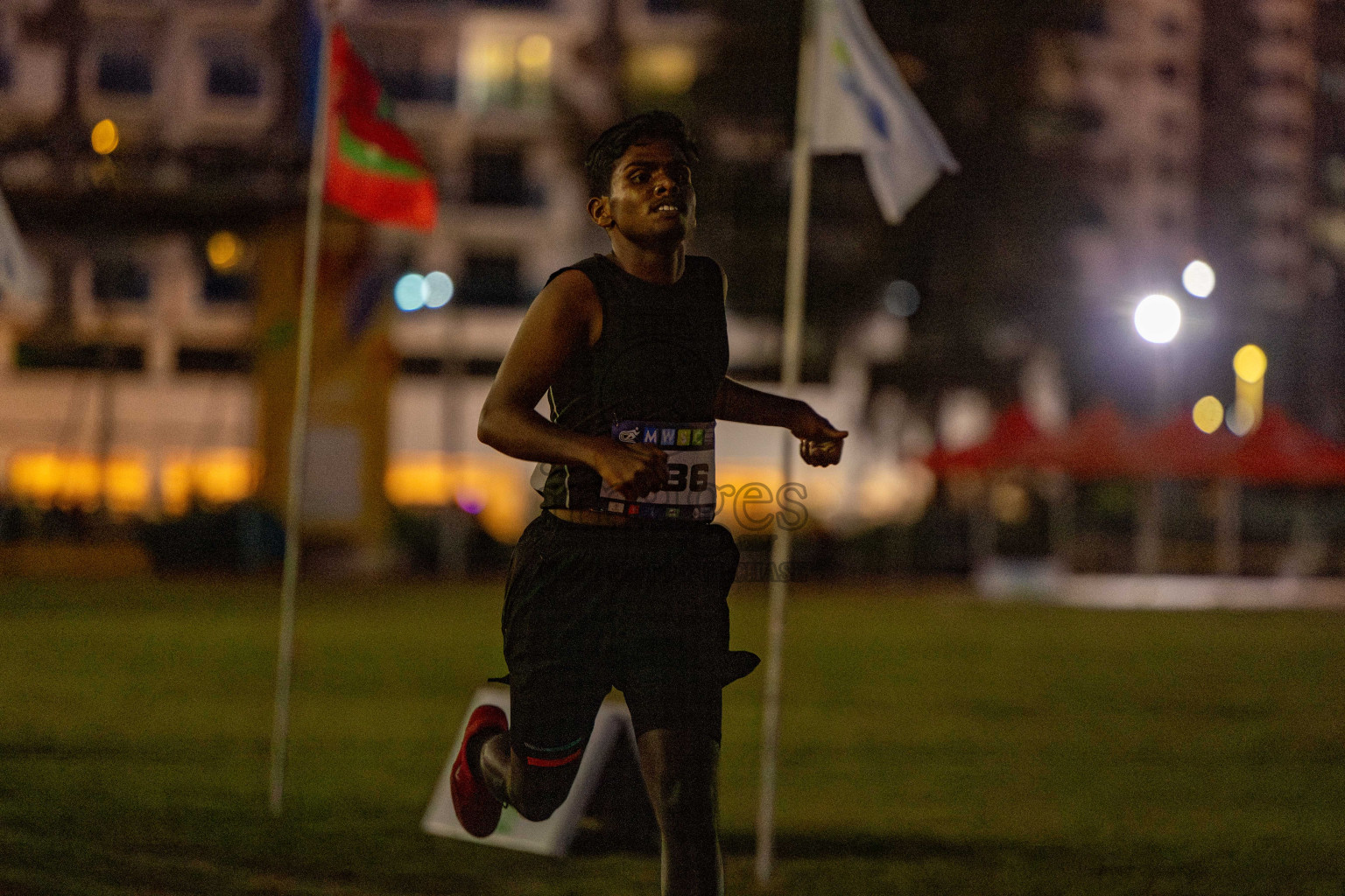 Day 1 of MWSC Interschool Athletics Championships 2024 held in Hulhumale Running Track, Hulhumale, Maldives on Saturday, 9th November 2024. 
Photos by: Hassan Simah / Images.mv