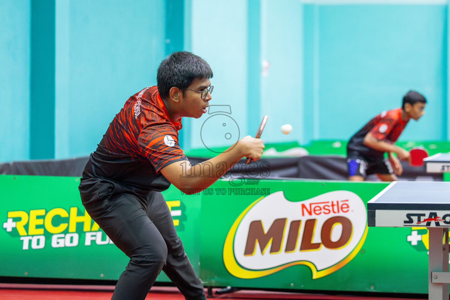 Day 3 of Interschool Table Tennis Tournament 2025 held at Male' TT Hall, Male', Maldives on Saturday, 17th May 2025. Photos By: Ismail Thoriq / images.mv