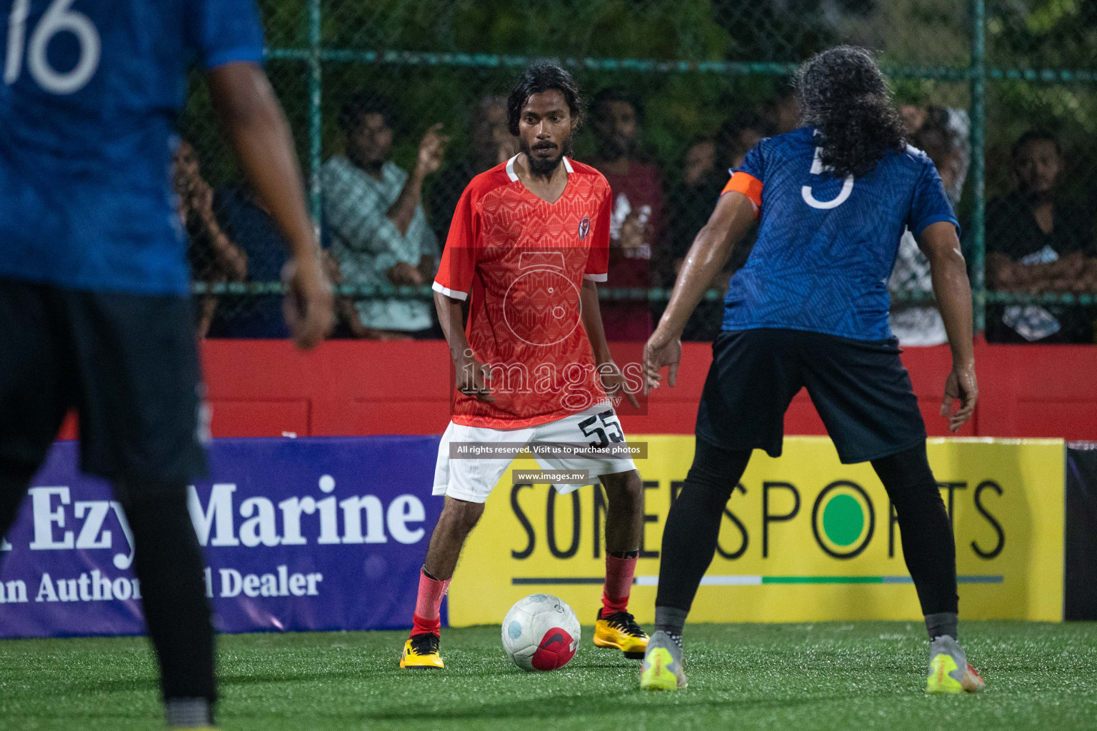 HA. Utheemu vs HA. Ihavandhoo in Day 3 of Golden Futsal Challenge 2023 on 07 February 2023 in Hulhumale, Male, Maldives