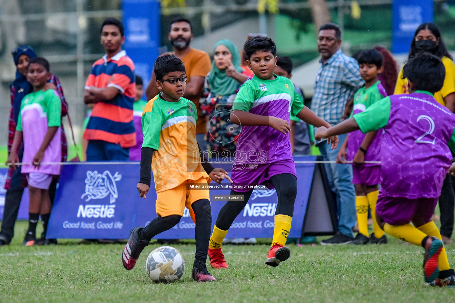 Day 1 of Milo Kids Football Fiesta 2022 was held in Male', Maldives on 19th October 2022. Photos: Nausham Waheed/ images.mv