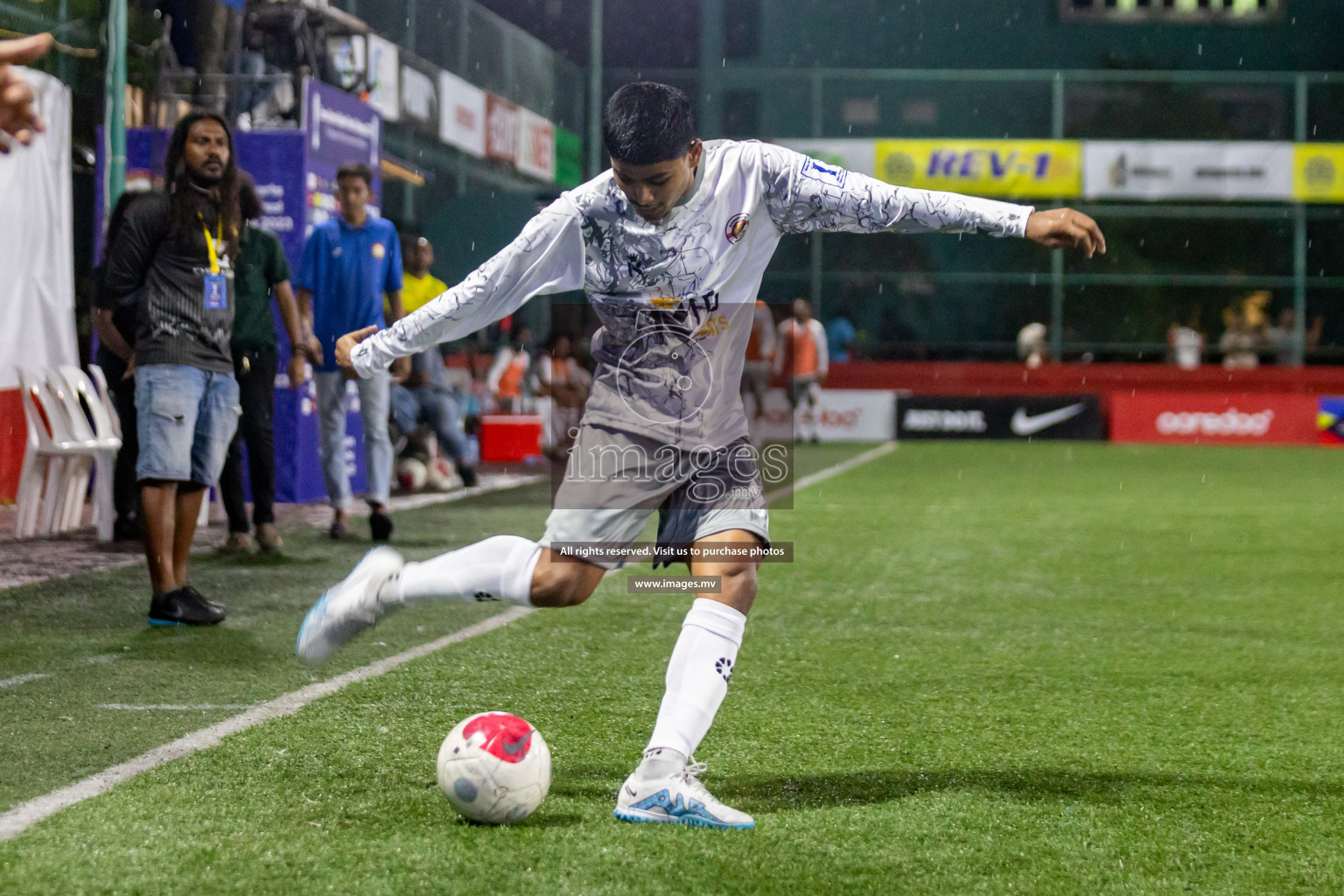 GDh. Madaveli vs GDh. Gadhdhoo in Day 17 of Golden Futsal Challenge 2023 on 21 February 2023 in Hulhumale, Male, Maldives