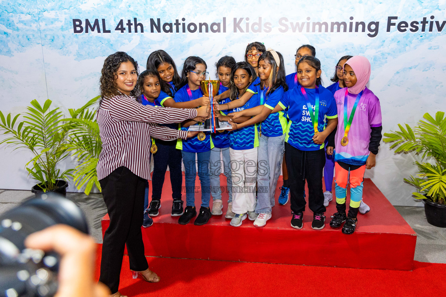 Closing Ceremony of 4th National Kids Swimming Festival 2023 on 9th December 2023, held in Hulhumale', Maldives Photos: Nausham Waheed / Images.mv