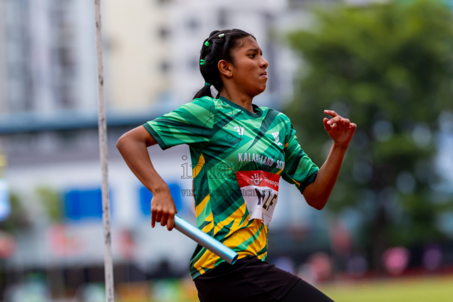 Day 6 of Inter-school Athletics Championship 2025 held in Ekuveni Synthetic Track, Male', Maldives on Sunday, 12th October 2025. Photos by: Nausham Waheed / Images.mv