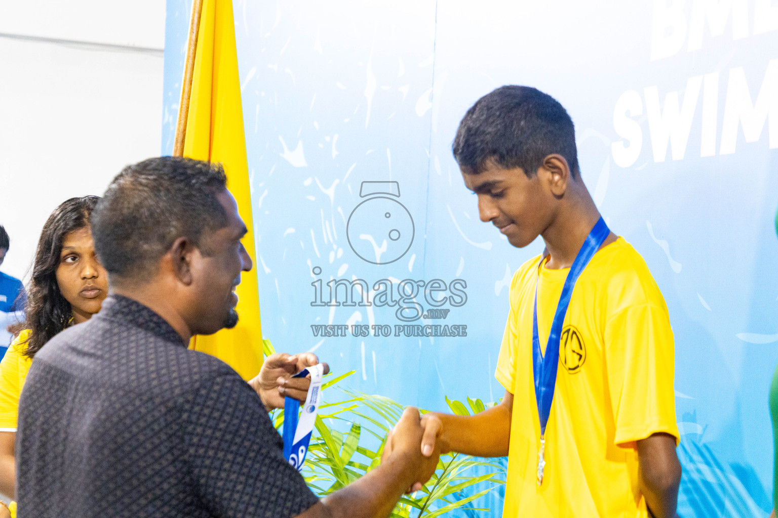 Day 4 of 20th Inter-school Swimming Competition 2024 held in Hulhumale', Maldives on Tuesday, 15th October 2024. Photos: Ismail Thoriq / images.mv