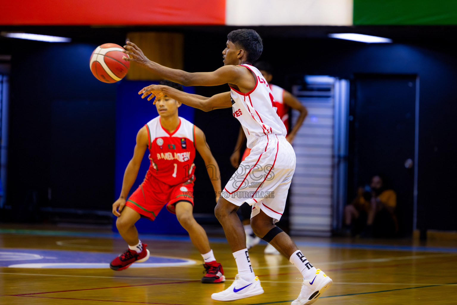 Maldives vs Bangladesh in Day 3 of Under 16 Asian Cup SABA Qualifiers 2025 was held in Social Center, Male', Maldives on Saturday, 14th June 2025. Photos: Nausham Waheed / images.mv