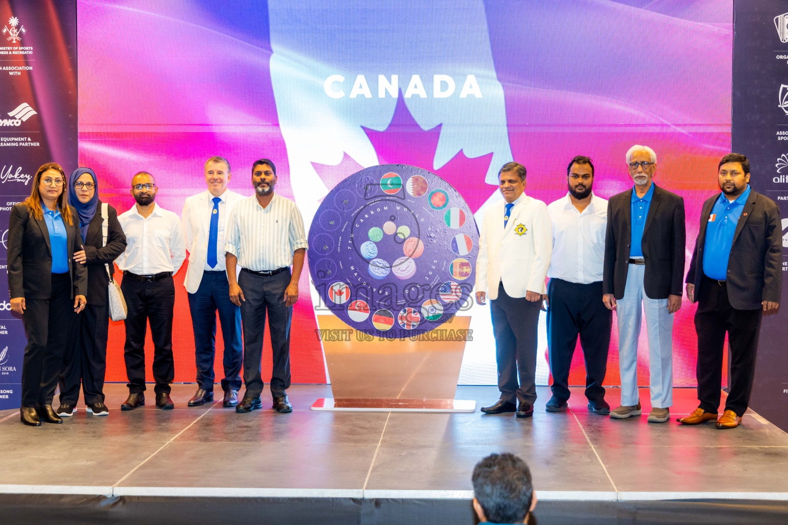 Opening Ceremony of 7th Carrom World Cup was held on Tuesday, 2nd November 2025 at Barceló Nasandhura Male', Maldives. Photos: Nausham Waheed / images.mv