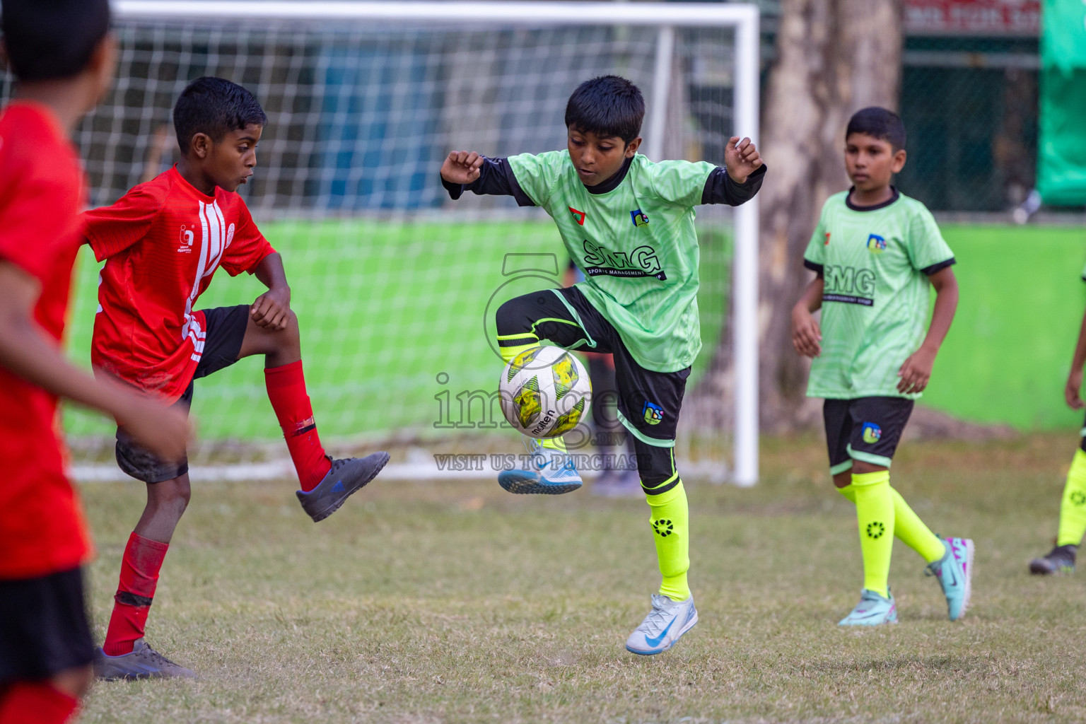 Day 2 of MILO Academy Championship 2025 was held on Friday, 14th February 2025 in Henveiru Stadium. 
Photos: Hassan Simah / Images.mv