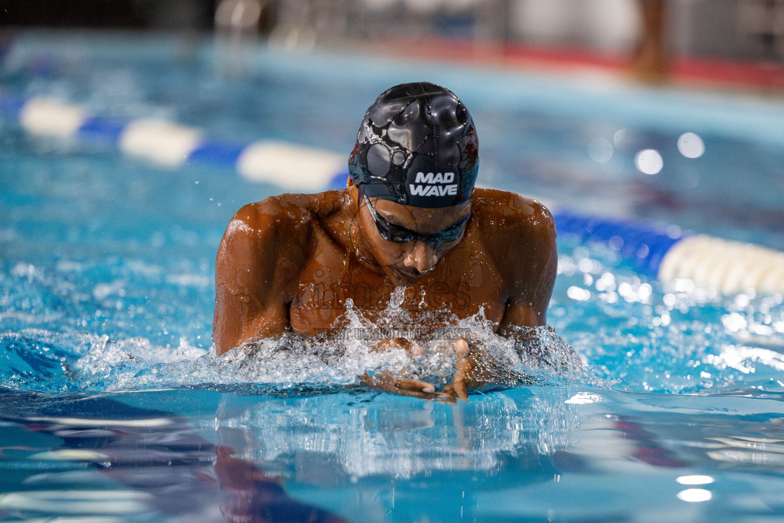 Day 4 of National Swimming Competition 2024 held in Hulhumale', Maldives on Monday, 16th December 2024. 
Photos: Hassan Simah / images.mv
