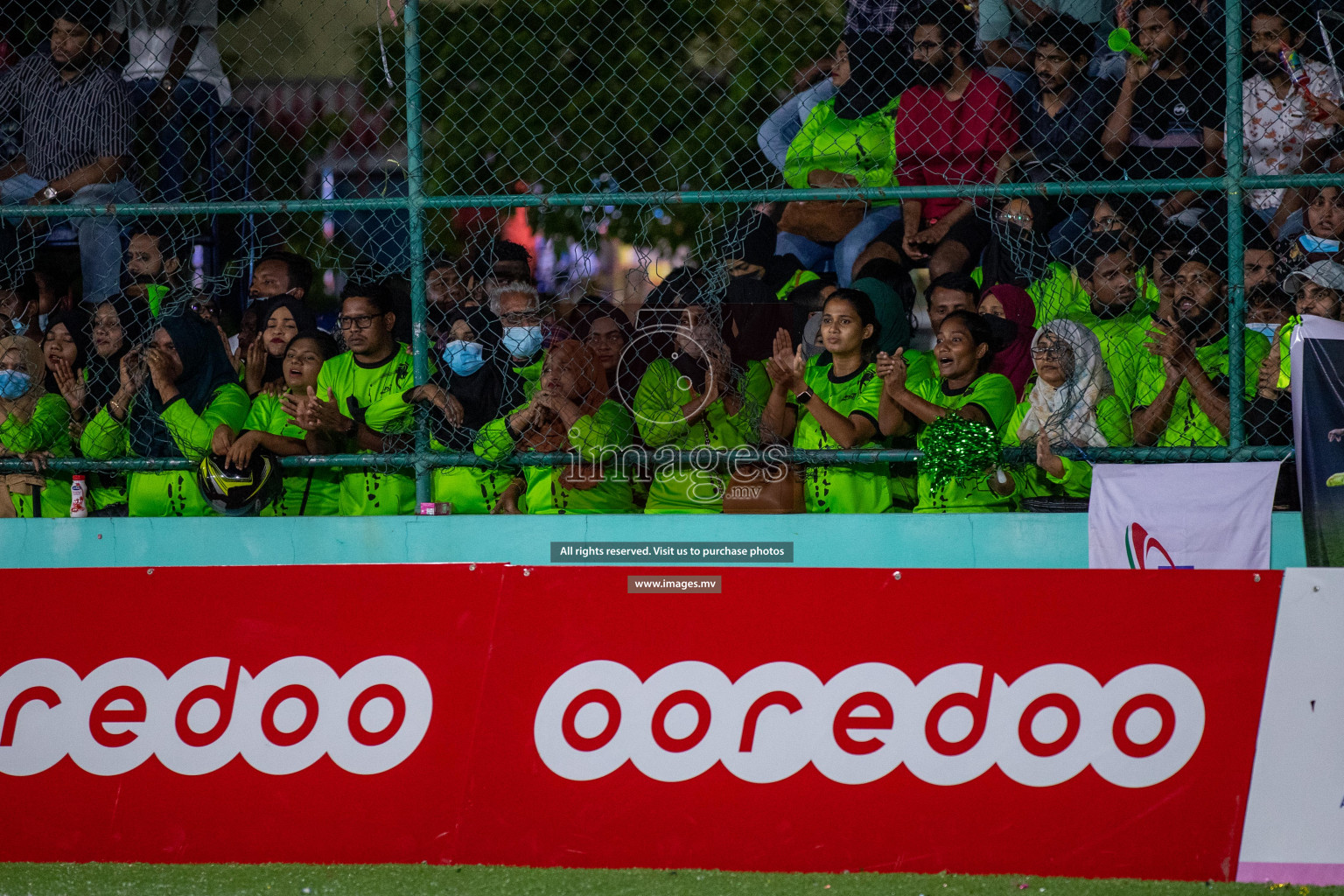 Team FSM Vs Prisons Club in the Semi Finals of Club Maldives 2021 held in Hulhumale, Maldives on 15 December 2021. Photos: Ismail Thoriq / images.mv