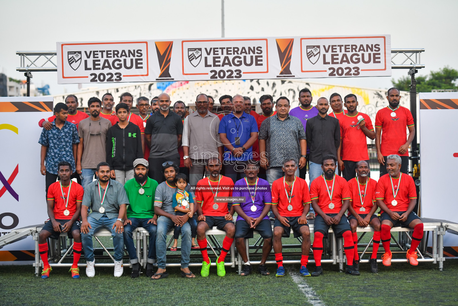 Veterans League 2023 - Final - De Grande SC vs Hulhumale Veterans held in Maafannu Football Stadium, Male', Maldives Photos: Nausham waheed/ Images.mv