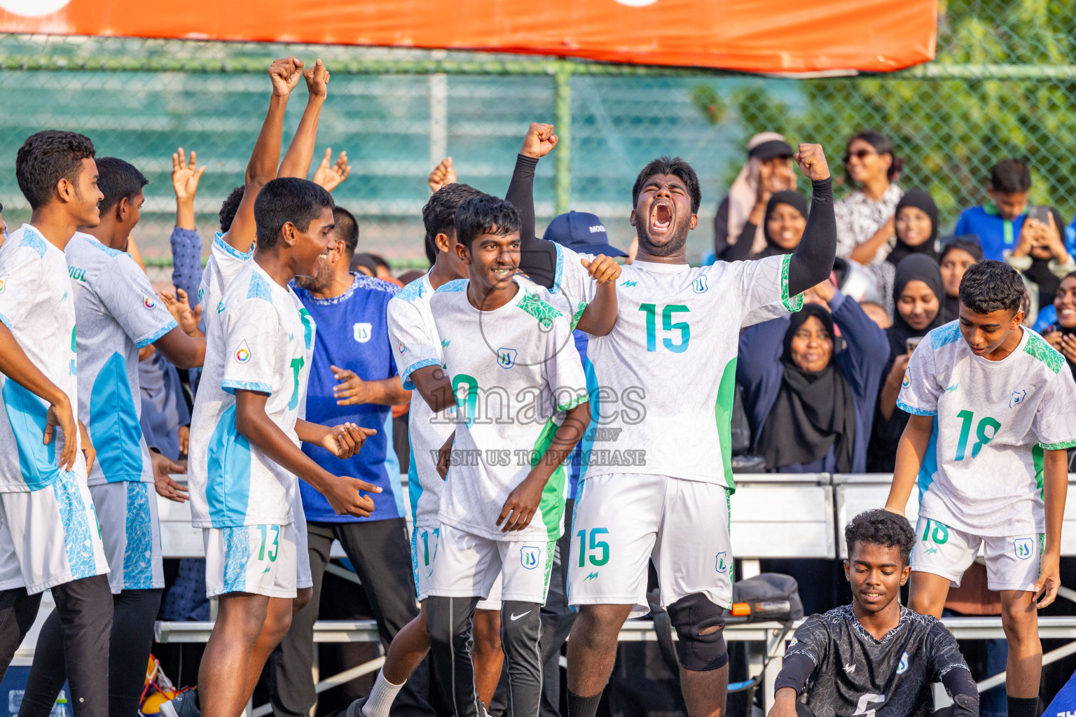 Day 11 of Interschool Volleyball Tournament 2024 was held in Ekuveni Volleyball Court at Male', Maldives on Monday, 2nd December 2024.
Photos: Ismail Thoriq / images.mv