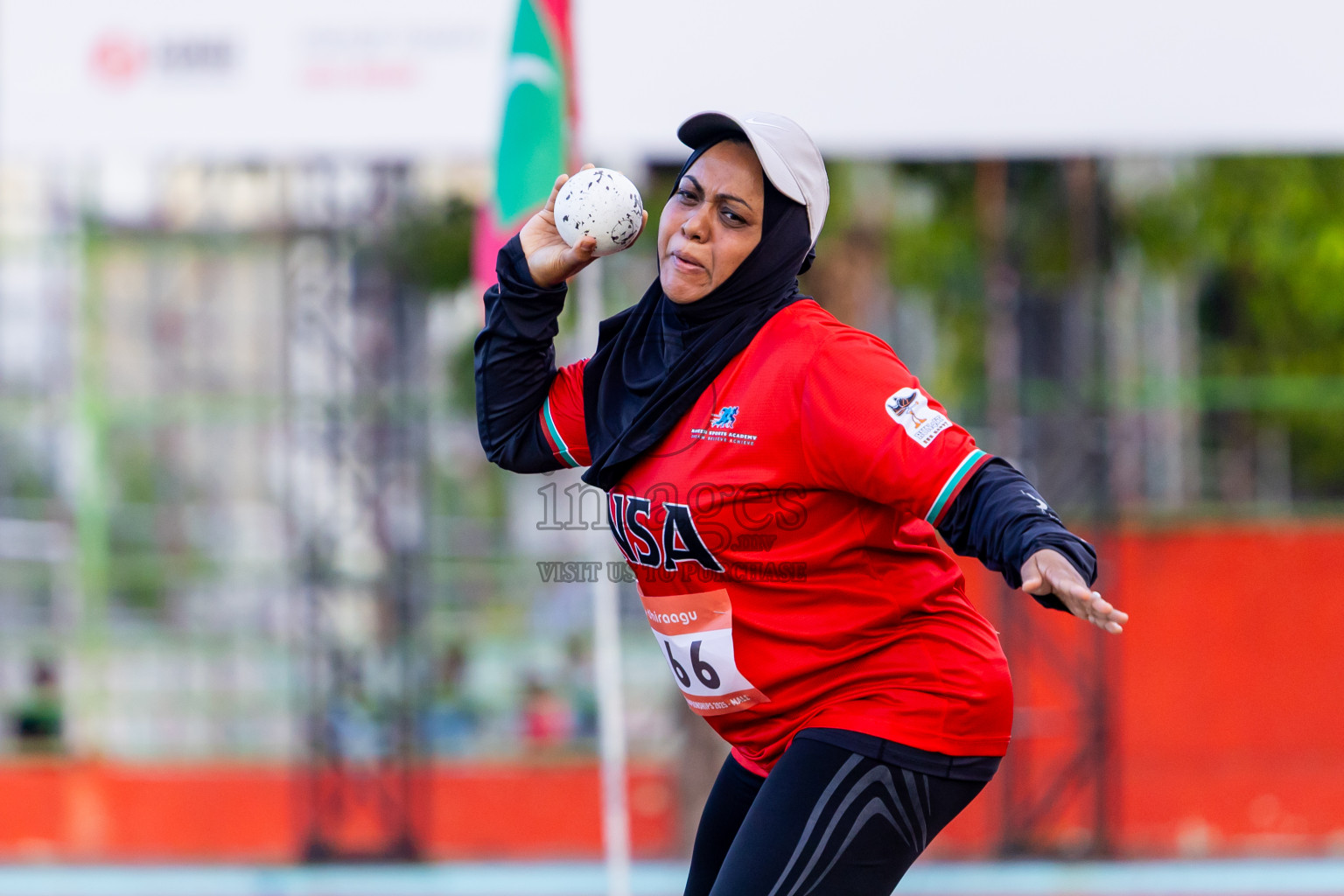 Day 3 of National Athletics Championship 2025 was held at Ekuveni Running Ground in Male', Maldives on Saturday, 16th August 2025. Photos: Nausham Waheed / images.mv