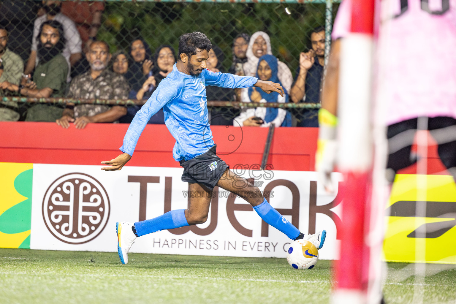 HDh. Hanimaadhoo vs HDh. Neykurendhoo in Day 1 of Golden Futsal Challenge 2025 on Sunday, 5th January 2025, in Hulhumale', Maldives 
Photos: Nausham Waheed / images.mv