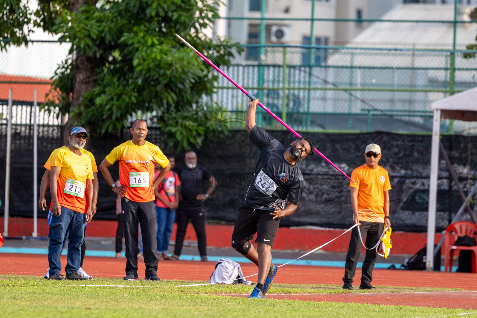 Day 2 of 33rd National Athletics Championship was held in Ekuveni Track at Male', Maldives on Friday, 6th September 2024.
Photos: Ismail Thoriq / images.mv