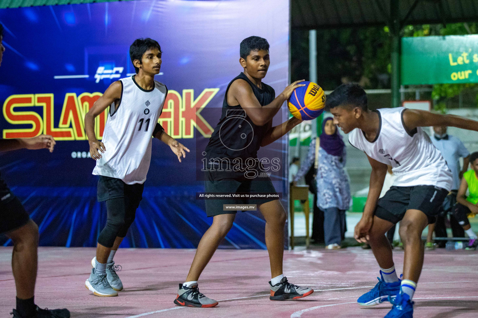 Day3 of Slamdunk by Sosal on 14th April 2023 held in Male'. Photos: Nausham waheed /images.mv