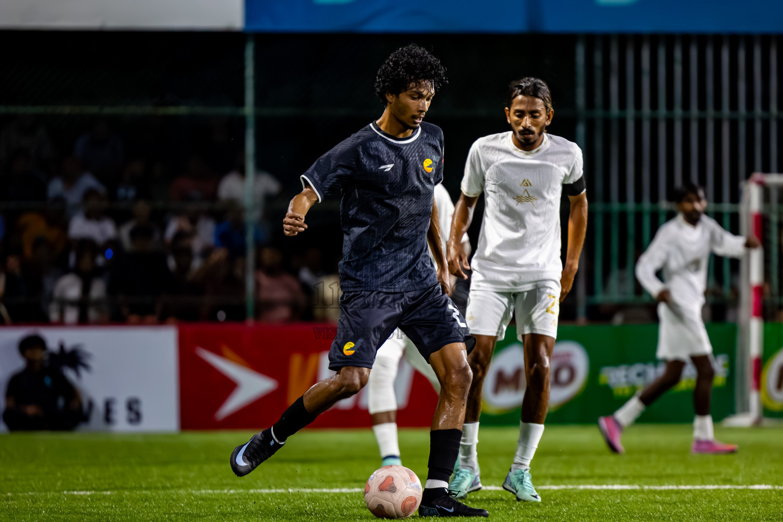 Arena vs Hawks in the Final of Milo Sector League 2025 was held in Rehendhi Futsal Ground, Hulhumale', Maldives on Tuesday, 18th November 2025. Photos: Nausham Waheed  / images.mv