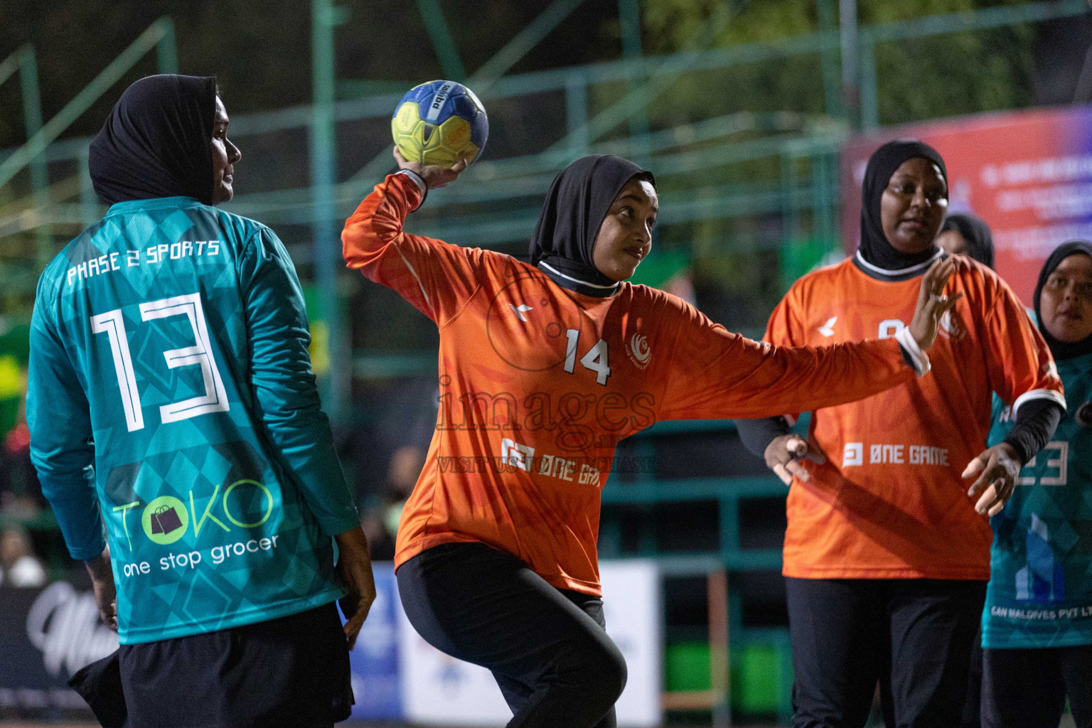 Day 7 of 10th National Handball Tournament 2023, held in Handball ground, Male', Maldives on Sunday, 4th December 2023 Photos: Nausham Waheed/ Images.mv