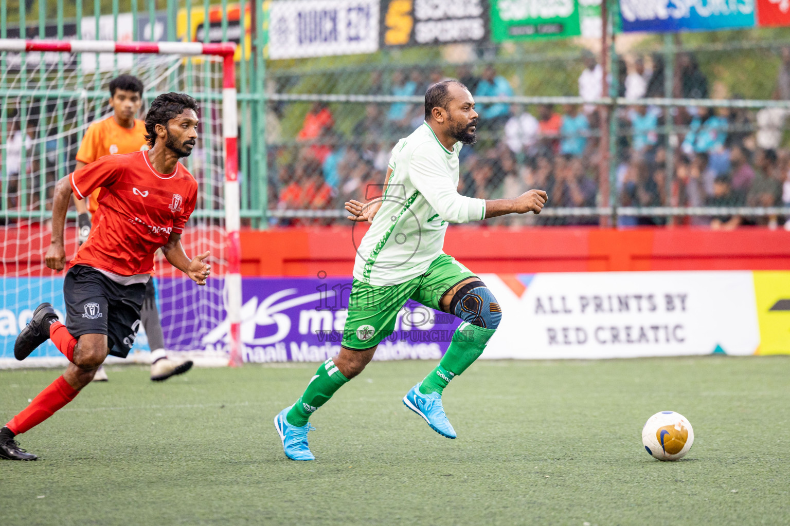 AA. Feridhoo VS AA. Rasdhoo in Day 7 of Golden Futsal Challenge 2025 was held on Saturday, 11th January 2025, in Hulhumale', Maldives Photos: Hassan Simah / images.mv
