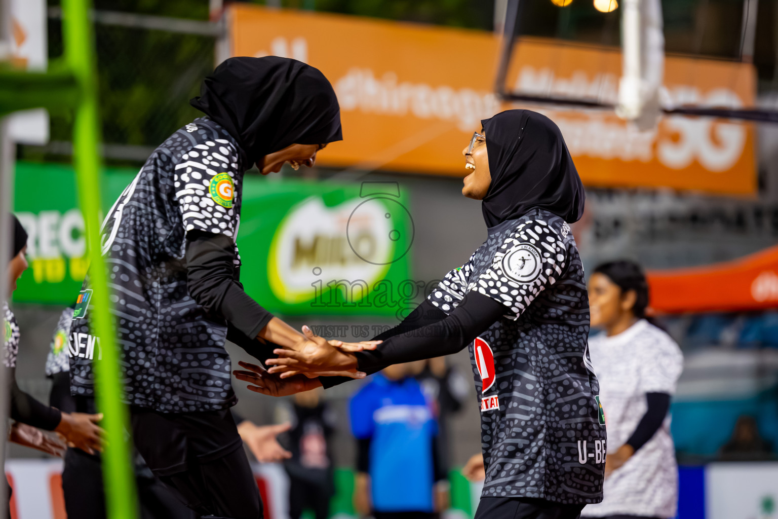 Goodies Sports Club vs Club Volleyball in Milo National Junior Volleyball Championship 2025 Day 4 was held on Tuesday, 25th November 2025 at Ekuveni Turf Court Male', Maldives. Photos: Nausham Waheed / images.mv