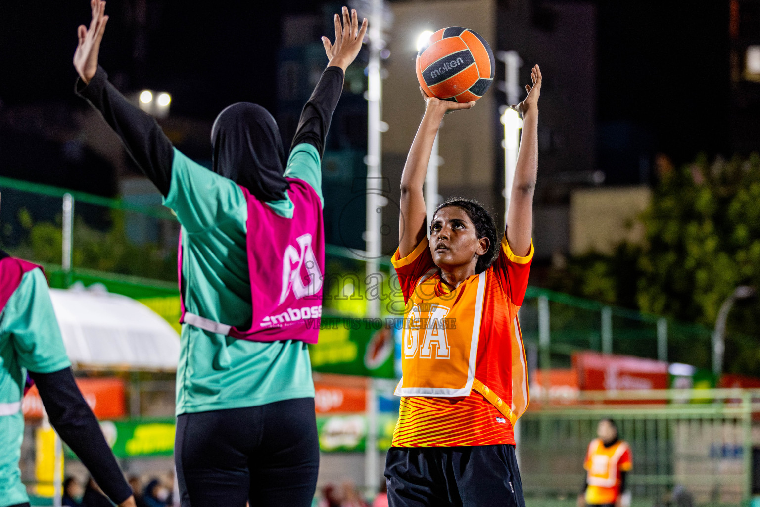 Day 4 of 23rd Netball Association Championship was held in Ekuveni Netball Court at Male', Maldives on Wednesday, 1st May 2024. Photos: Nausham Waheed / images.mv