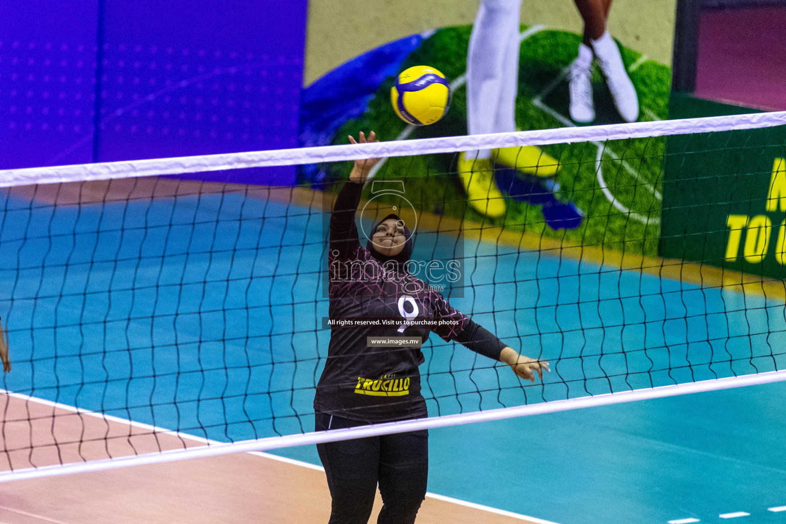 Volleyball Association Cup 2022-Women's Division-Match Day 4 was held in Male', Maldives on Friday, 27th May 2022 at Social Center Indoor Hall. Photos By: Ismail Thoriq/images.mv