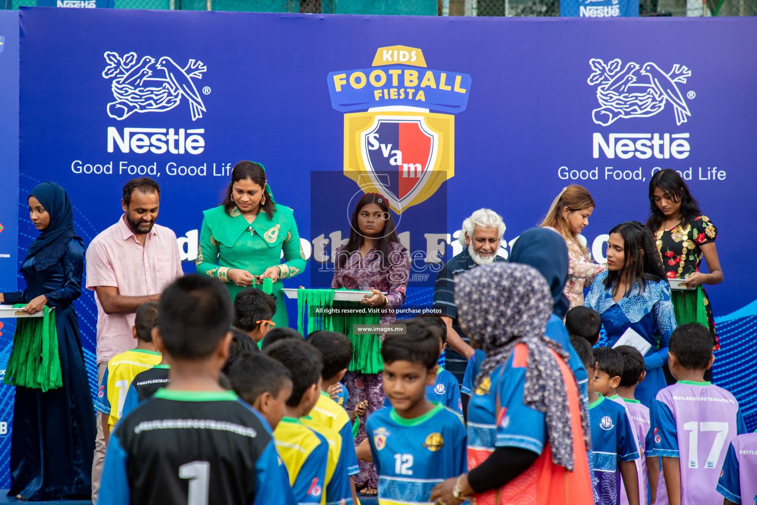 Finals & Closing Ceremony of Nestlé Kids Football Fiesta 2023 held in Male', Maldives on 25 February 2023