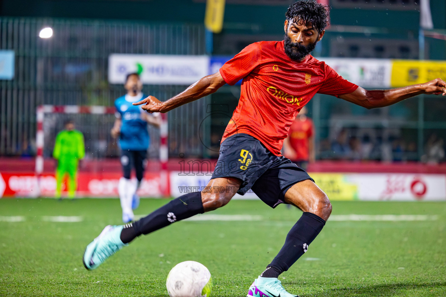 HDh Naivaadhoo vs HDh Nolhivaran on Day 37 of Golden Futsal Challenge 2024 was held on Thursday, 22nd February 2024, in Hulhumale', Maldives
Photos: Mohamed Mahfooz Moosa/ images.mv